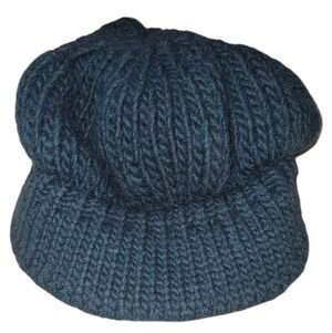 Fratelli Talli Accessories/Fratelli Talli Heavy Knit Newsboy Hat Made in Italy